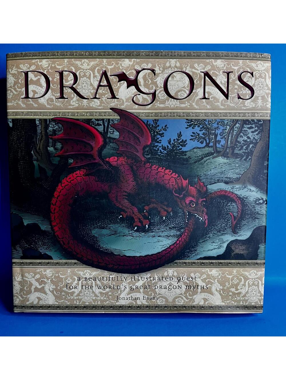 Dragons by Jonathan Evans Hardcover Illustrated Book